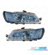FARÓIS COM LUZ DIURNA LED PEUGEOT 306 97-00 FUNDO CROMADO