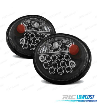 FAROLINS VOLKSWAGEN VW NEW BEETLE 98-05 LED FUNDO NEGRO