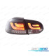 FARÓIS VOLKSWAGEN VW GOLF 6 08-12 LED FUNDO PRETO CROMADO