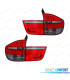 FAROLINS TRASEIROS BMW X5 E70 07-10 LED VERMELHO CINZA