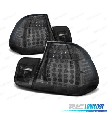 FAROLINS TRASEIROS LED BMW E46 98-01 ESCURECIDO LOOK M3