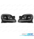 FARÓIS OPEL ASTRA H 04-09 LUZ DIURNA LED FUNDO NEGRO