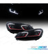 FARÓIS VOLKSWAGEN VW GOLF 6 08-13 LOOK GTI GOLF 7 INDICADORES LEDS DINÂMICOS