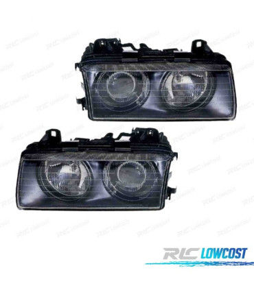 FARÓIS OPTICAS BMW SERIE 3 E36 90-98