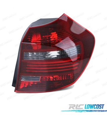 FAROLIM DIR BMW E81 E87 LCI 07-11 VERMELHO FUMADO