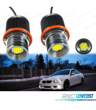 CONJUNTO LÂMPADAS ANGEL EYES 80W BMW FAROIS XENON E39 E53 E65 E66 E63 E64 E87 E60 E61 E83