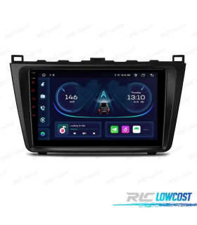 AUTO RADIO GPS ANDROID 12 PARA MAZDA 6 08-12 9"