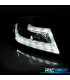 FARÓIS FRONTAIS AUDI A4 B8 07-11 LUZ DIURNA LED DRL FUNDO PRETO