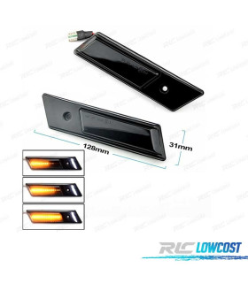 PISCAS LATERIAS LED DINAMICOS E36 90-96 FUMADOS