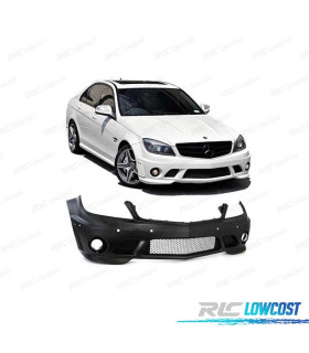 PÁRA-CHOQUES FRONTAL MERCEDES W204 07-11 LOOK AMG C63 PDC SRA PDC
