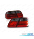 FAROLINS MERCEDES CLASSE E W210 95-02 LED VERMELHO ESCURECIDO