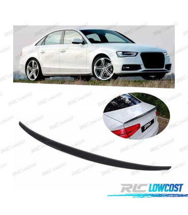 AILERON LIP AUDI A4 B8 LOOK S LINE 11-15 PRETO BRILHANTE