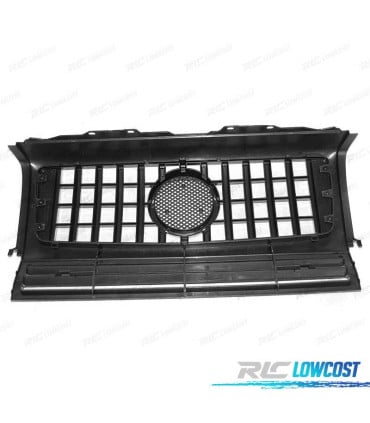 GRELHA FRONTAL MERCEDES CLASSE G W463 90-12 W464 AMG C63 LOOK CROMADO PRETO