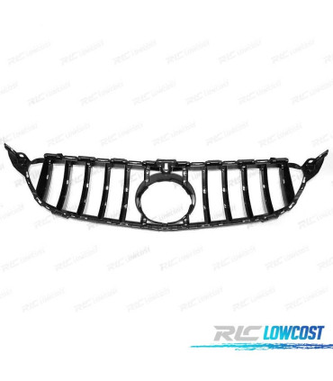 GRELHA MERCEDES CLASSE C W205 18-21 LOOK GTR PRETO CROMADO