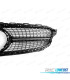 GRELHA DIANTEIRA MERCEDES W205 C205 19- LOOK DIAMOND PRETO