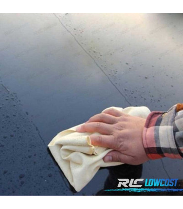 PANO COURO CAMURÇA ULTRA ABSORBENTE 70cm X 40cm