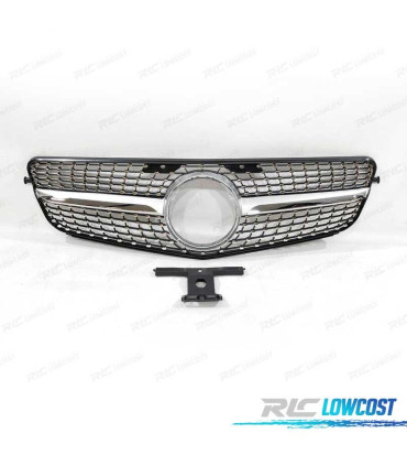 GRELHA FRONTAL MERCEDES W204 07-14 LOOK DIAMOND