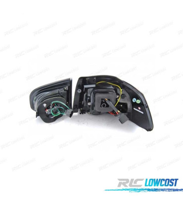 PILOTOS VOLKSWAGEN VW GOLF 6 08-12 LED BAR VERMELHO ESCURECIDO