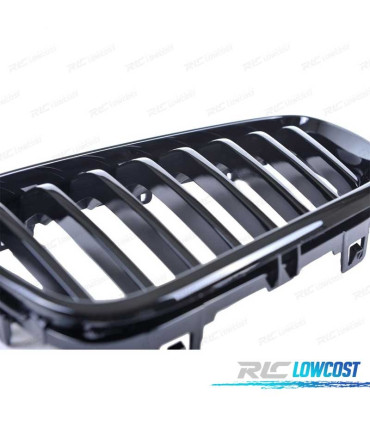 GRELHA FRONTAL BMW F22 F23 14-15 LOOK M PRETO BRILHANTE