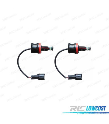 LÂMPADAS ANGEL EYES LED 40W COR BRANCA E92 E93 E90 E91