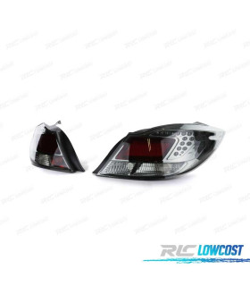 FAROLINS TRASEIROS PARA OPEL INSIGNIA 08-13 LED VERMELHO CROMADO