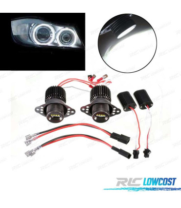 KIT DE ANGEL EYES EM LED 20W PARA BMW E90-E91 LCI