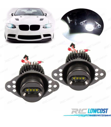 KIT DE ANGEL EYES EM LED 20W PARA BMW E90-E91 LCI