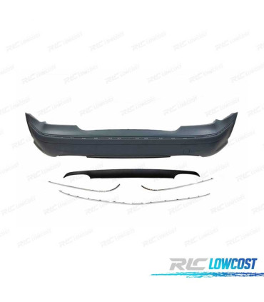 PARA-CHOQUE TRASEIRO MB W211 02-06 LOOK AMG