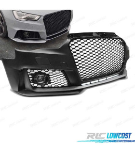 PARACHOQUES FRONTAL AUDI A3 8V 12- 16 LOOK RS3 ARO PRETO