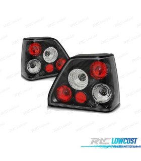 FAROLINS PARA VOLKSWAGEN VW GOLF 2 83-91 PRETOS