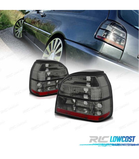 FAROLINS TRASEIROS VOLKSWAGEN VW GOLF 3 91-97 FUMADOS CRISTAL