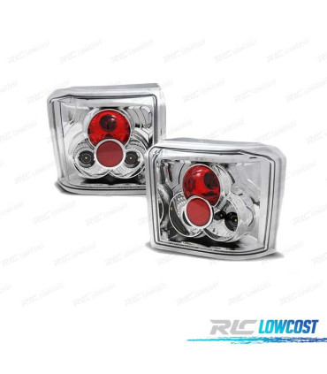 FAROLINS TRASEIROS PARA VOLKSWAGEN VW T4 90-03 CROMADOS