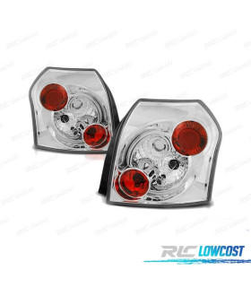 FAROLINS TRASEIRO PARA TOYOTA COROLLA 01-07 CROMADOS LOOK LEXUS