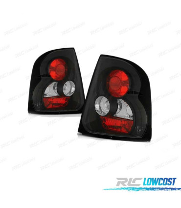 FAROLINS TRASEIRO PARA SKODA OCTAVIA 97-00 LIFTBACK PRETOS LOOK LEXUS