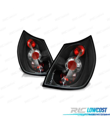 FAROLINS TRASEIRO PARA RENAULT SCENIC 03-06 PRETOS LOOK LEXUS