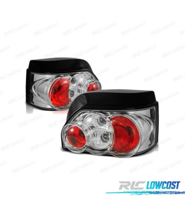 FAROLINS TRASEIRO PARA RENAULT CLIO 90-98 CROMADOS LOOK LEXUS