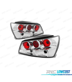 FAROLINS TRASEIRO PARA PEUGEOT 306 93-97 CROMADOS LOOK LEXUS