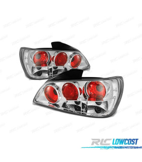 FAROLINS TRASEIRO PARA PEUGEOT 406 95-99 CROMADOS LOOK LEXUS