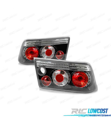 FAROLINS TRASEIROS OPEL CALIBRA 90-97 PRETOS