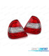 FAROLINS TRASEIROS MERCEDES "W202" CLASSE C LIMOUSINE 93-00 VERMELHO CRISTAL