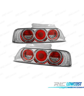 FAROLINS TRASEIRO PARA HONDA PRELUDE 97-01 CROMADOS LOOK LEXUS