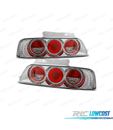 FAROLINS TRASEIRO PARA HONDA PRELUDE 97-01 CROMADOS LOOK LEXUS