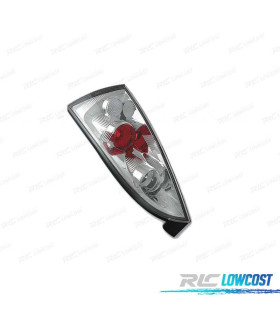 FAROLINS TRASEIRO PARA FORD FOCUS MK1 98-04 HATCHBACK CROMADOS LOOK LEXUS