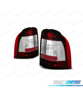FAROLINS TRASEIRO PARA FORD MONDEO 93-00 KOMBI VERMELHO BRANCO LOOK LEXUS