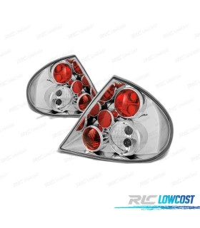 FAROLINS TRASEIROS FORD MONDEO MK2 96-00 CROMADOS