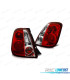 FAROLINS TRASEIRO PARA FIAT 500 07- VERMELHO BRANCO LOOK LEXUS