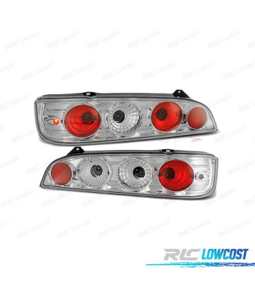 FAROLINS TRASEIRO PARA FIAT SEICENTO 600 98-10 CROMADOS LOOK LEXUS