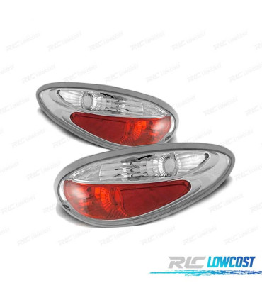 FAROLINS TRASEIRO PARA CHRYSLER PT CRUISER 00-06 VERMELHO BRANCO LOOK LEXUS