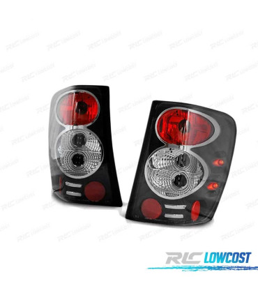 FAROLINS TRASEIRO PARA JEEP GRAND CHEROKEE WJ 99-05 PRETOS LOOK LEXUS