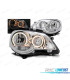 FARÓIS ANGEL EYES PARA VOLKSWAGEN VW POLO 9N3 04.05-09 CROMADO